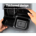 Disposable plastic take away lunch box/food container